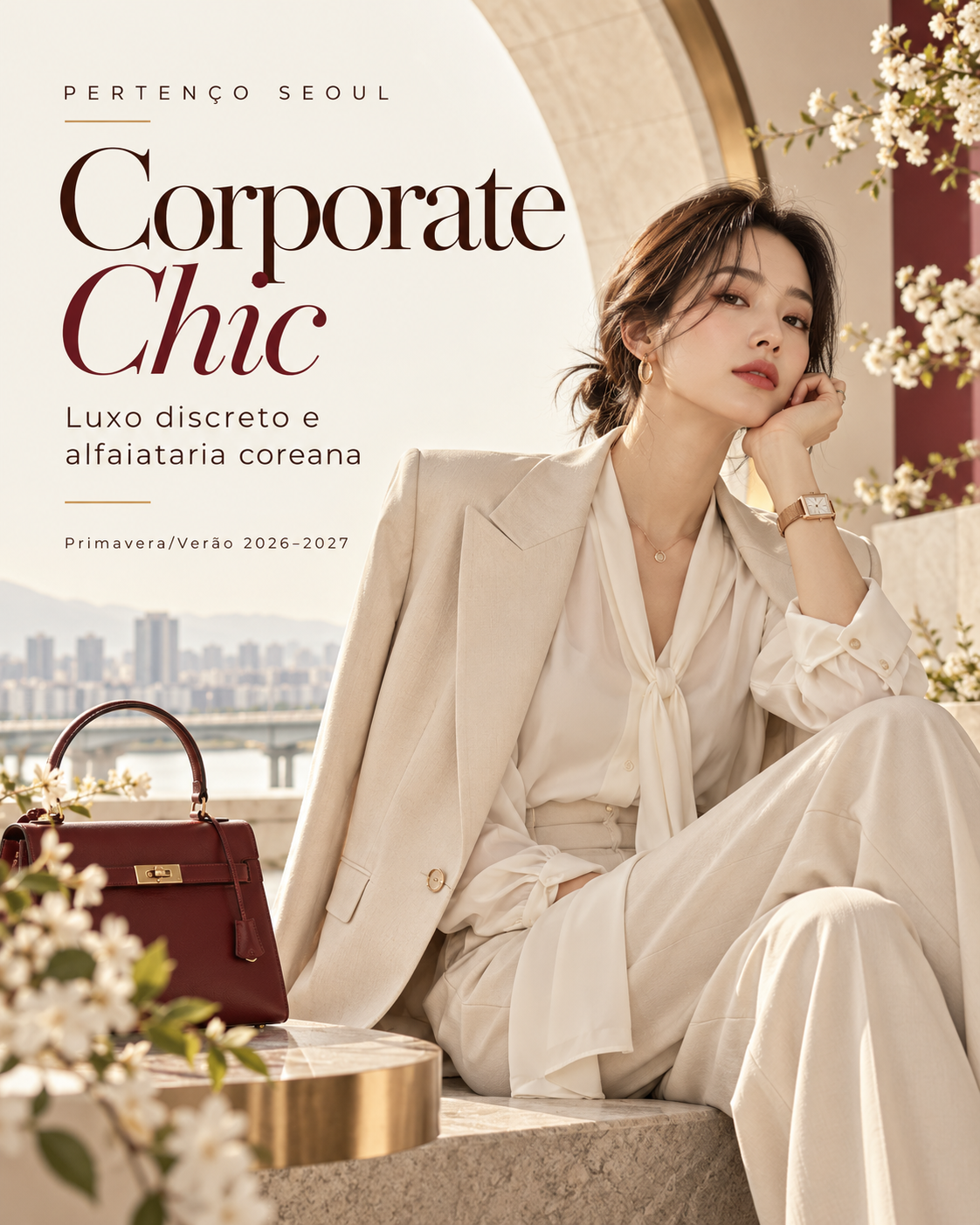 Corporate Chic — luxo discreto e alfaiataria coreana